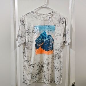 Old Navy Active Core Graphic Tee - White and Blue